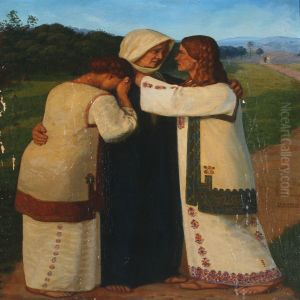 Ruth And Naomi by Johannes Kragh