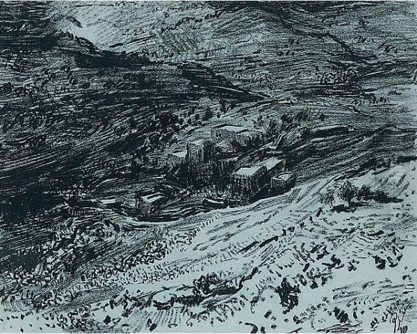 Landscape At Night - view 1