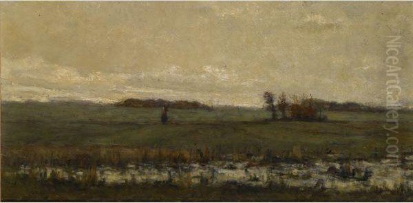 A Peasant In A Polder Landscape - view 1