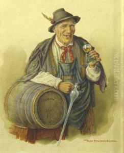 Weinprobe by Peter I Kramer