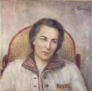 Portrait Einer Alten Frau by Ivan Nikolaevich Kramskoi
