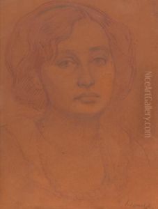 Portrait De Femme by Roman Kramsztyk