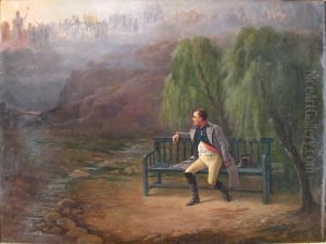 Napoleon A L'ile D'elbe Revant A Sa Gloire Passee by Charles Louis Kratke