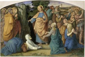 Die Auferweckung Des Lazarus by Emmanuel Kratky