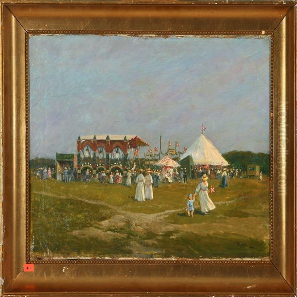 Summer Festival At Fakseladeplads 1908, Denmark - view 1