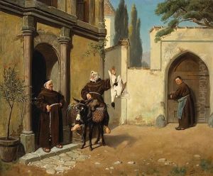 Back From The Market by August Kraus