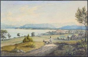 Tutzing (v). by Gustav Wilhelm Kraus