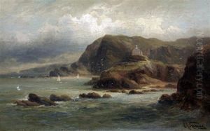 Devonshire Coastal Landscape by Emil Krause