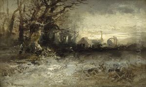 Winterdammerung by Franz Emil Krause