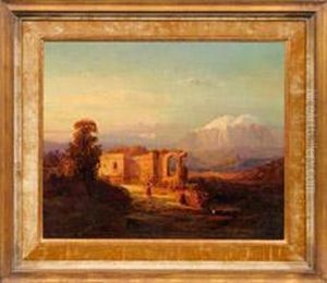 Klosterruine Inoberitalien by Franz Emil Krause