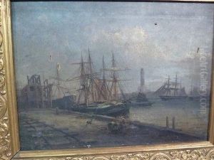 A Baltic Port by H. Krause