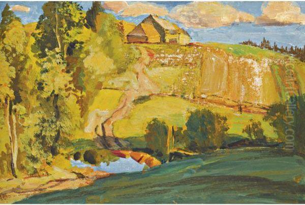 Sunlit Landscape - view 1