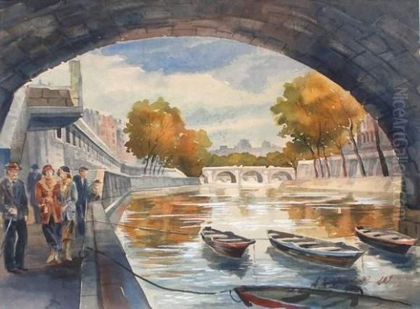Les Quais De Seine A Paris - view 1
