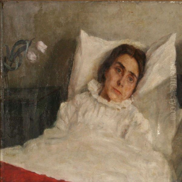 A Woman In Her Bed - view 1