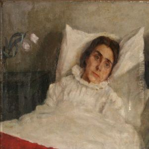 A Woman In Her Bed