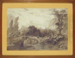 Paysage Avec Ramasseuse Debois. Paysage Avec Ramasseuse Debois.