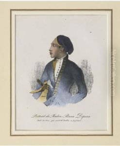 Portrait De Raden Rana Dipura Natif Du Java, Qui Suivit Mr. Raffles En Angleterre