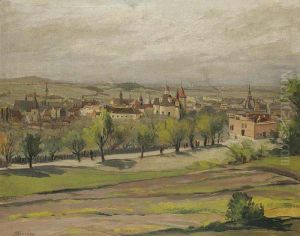 A View Ofslany by Josef Krejsa