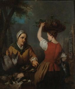 Gossip At The Market.