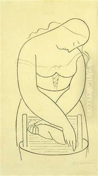 A Laundress - view 1