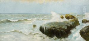 Surge In The Bay Of Palermo by Erminio Kremp