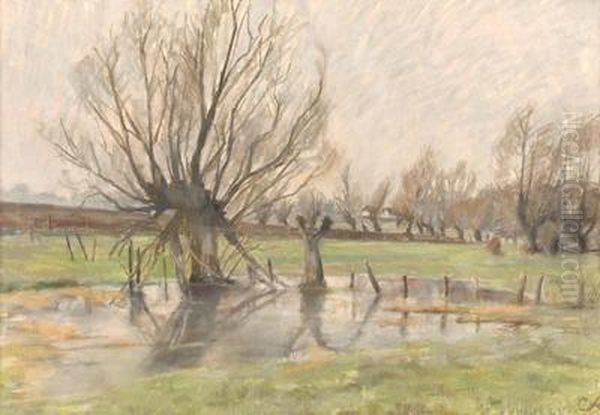 Landschaft Mit Weiden - view 1