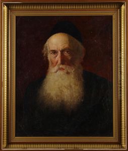 Mansportratt Signerad LazarKrestine