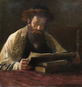 Rabbi Studying