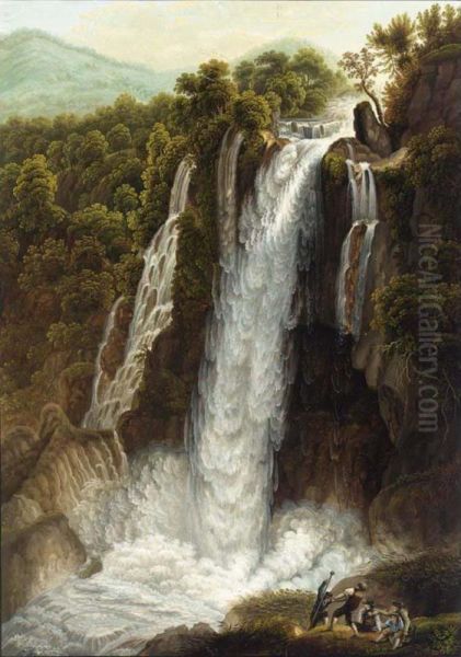 The Waterfall At Vetino, Near Terni - view 1