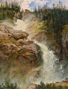 Ein Wasserfall Ein Wasserfall