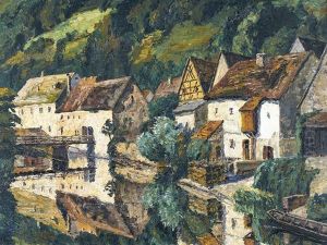 Alte Hauser Am Wasser Alte Hauser Am Wasser