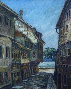 Alte Gasse Zum See by Hugo Kreyssig