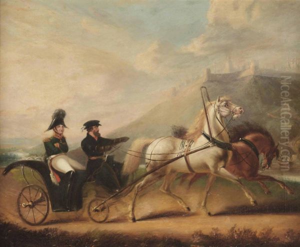 Napoleon In A Horse Ridden Carriage - view 1