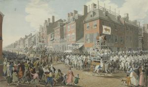 Parade Of The Victuallers by John Lewis Krimmel