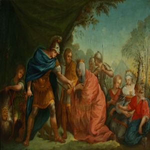 A Scene From The Antiquity With A Commander