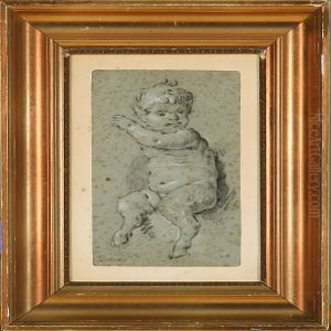 Satyr Child by Heinrich Krock