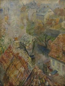 Fra Frederiksberg by Christian Krohg