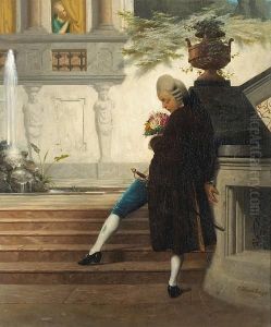 The Distracted Suitor by Carl Kronberger