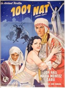 1001 Nat (arabian Nights) Starring Maria Montez by Wenzel Kroupa