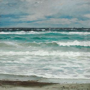 Seascape by Peder Severin Kroyer