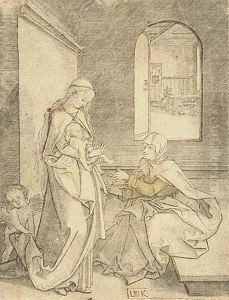 The Virigin And Child With St. Anne The Virigin And Child With St. Anne