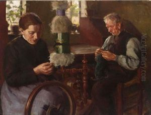 Doing Homework by Karl Krummacher