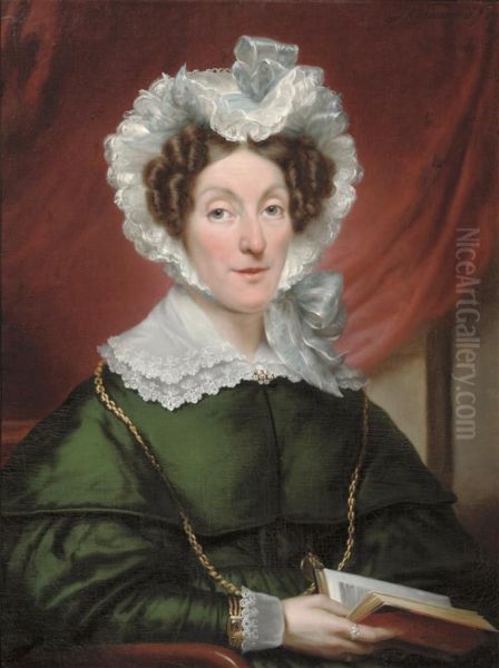 Lady In Green - view 1