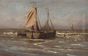 Boats In The Surf