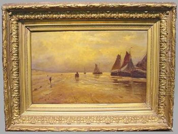 Sailboats At Dawn - view 1