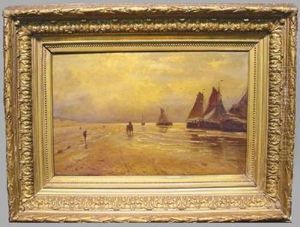 Sailboats At Dawn