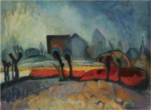 Bollenveldjes by Herman Kruyder
