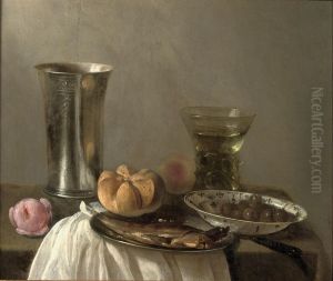 A Silver Beaker by Cornelis Cruys