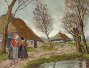Brabant Farmer's Wives by Jan Kruysen