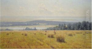 Summer Landscape by Constantin Kryschitskij
